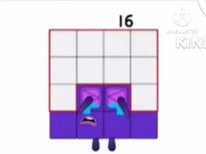 Numberblocks: 16 Crying