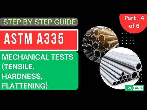 Mechanical Testing for ASTM A335 (Pt. 4): Tensile, Hardness & Bend