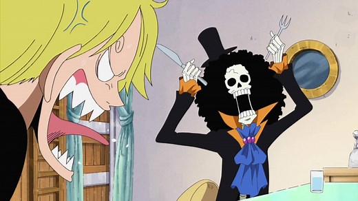 One Piece | E338 - ¡La alegría de ver a gente! La verdadera identidad del esqueleto elegante