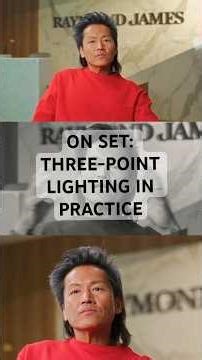 How We Actually Use Three-Point Lighting On Set