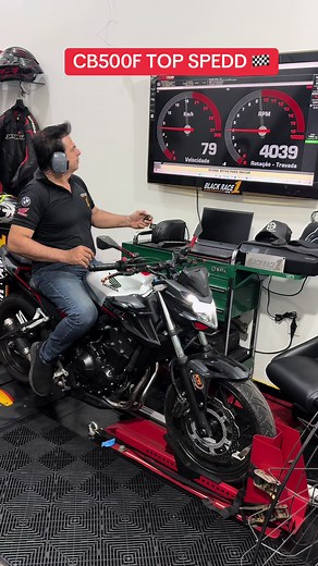 CB500F Top Speed - Full Dianovic