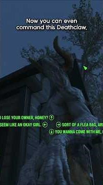 Deathclaw Companion Mod for Fallout 4