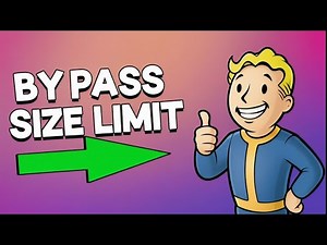 How to Bypass the Fallout 4 Size Limit (No Mods Needed!)