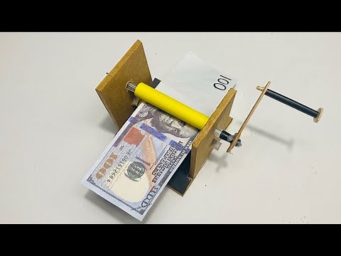 How to Make Money Printer Machine Magic - DIY Magic Trick