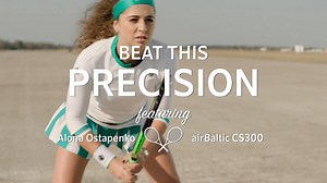 To be the most punctual, you have to beat the most punctual. Therefore, before heading to Paris for this year’s ROLAND-GARROS, we challenged our most frequent flyer and the champion of Roland-Garros 2017 Aljona Ostapenko. Alona vs. #cs300airBaltic. Who will win? Win a free ticket to Paris and help Ostapenko defend her title: https://goo.gl/WQ4hc1 | airBaltic