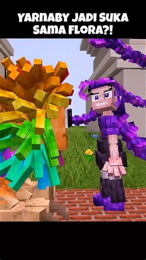 Yarnaby Likes Flora⁉️💀 #shorts #minecraft