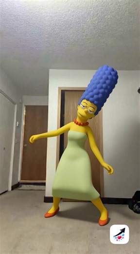 Marge Simpson's Hilarious Dance Moves
