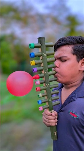 Balloon bamboo pops toy #shorts