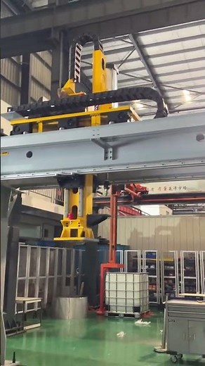 High-Precision Cartesian Gantry Robot – Smooth & Powerful! ⚙️ #CartesianRobot #Automation #RobotArm
