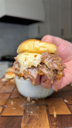 175K views · 1.1K reactions | Easy French Dip Sliders | Burnt_Pellet_BBQ | Facebook
