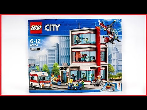LEGO 60204 City Town City Hospital Speed Build Review