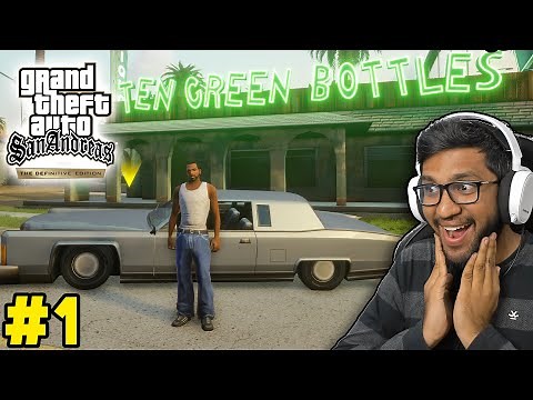 FIRST MISSION | GTA SAN ANDREAS DEFINITIVE EDITION KHATARNAK GRAPHICS (PART 1)