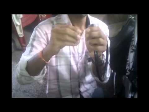 Unlock bicycle lock using safety pin