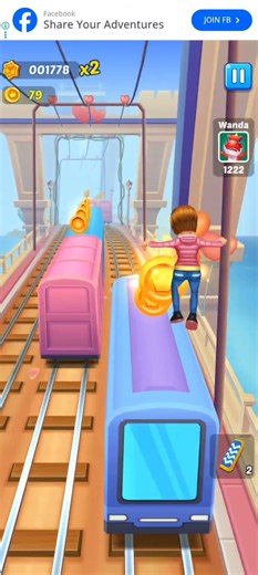 subway princess runner game 🎮#gamingshorts #gaming #gameplay #game #games