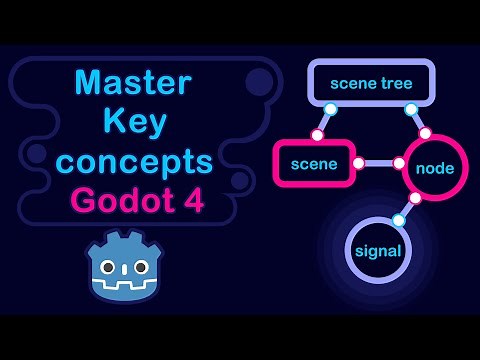 Master the key concepts of Godot 4
