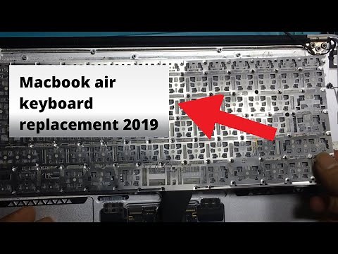 Mackbook Air keyboard replacement 2019.