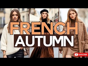 Chic French Autumn Outfits 2025 🍂 | Elegant Fall Looks to Keep You Warm & Stylish