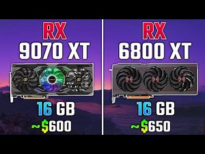 RX 9070 XT vs RX 6800 XT | Test in 7 Games