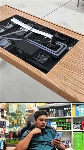 This computer suddenly explodes table desk computer very danger issue #explodes #gamingpc