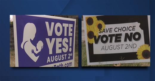 Volunteers on both sides of Amendment 2 canvas in Kansas ahead of Election Day