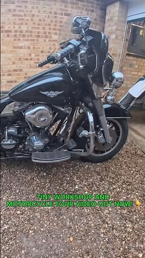 TINY WORKSHOP AND MOTORCYCLE TOUR VIDEO OUT NOW! 👇