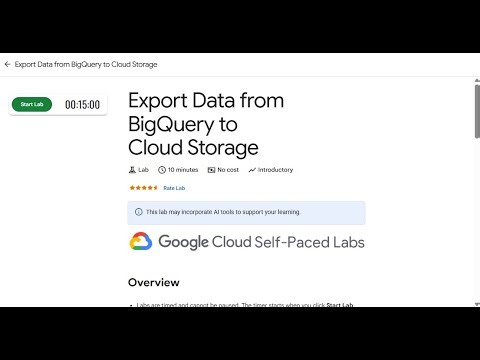 Export Data from BigQuery to Cloud Storage | NEW & EASY GUIDE #qwiklabs #arcade