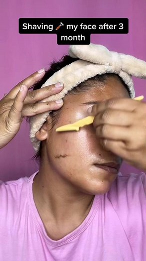 Women's Facial Shaving Tutorial | Skincare and Makeup Routine