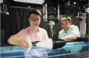 A robotic fish tail and an elegant math ratio could inform the design of next- generation underwater drones #drone #droneday