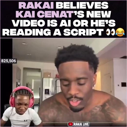 4 THE CULTURE on Instagram: "#Rakai Believes #KaiCenat’s New Video Is Ai Or He’s Reading From A Script 👀😂! #Viral #Explore #Explorepage #Trending"