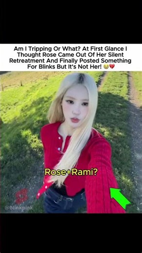 Missing rose so much I'm seeing her in everyone 💀 #rose #로제 #blackpink #블랙핑크