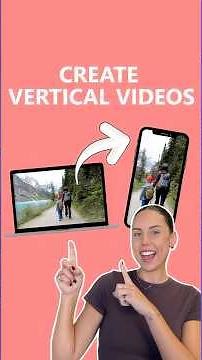 Convert a horizontal video to a vertical video with Clipchamp video editor!