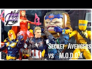 The Secret Avengers [Stop Motion Film] Avengers vs MODOK