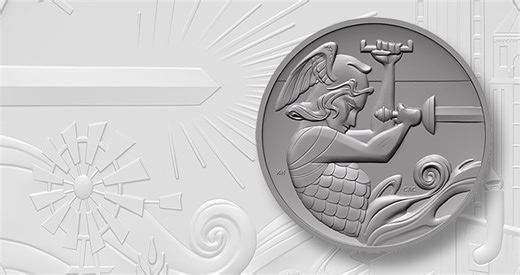 Best of the Mint Coin and Medal set shown for future sales