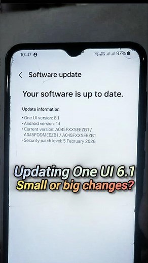 Updating One UI 6.1 #shorts #tech #update