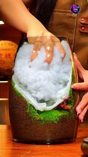 Mini Zen Terrarium with Meditating Monkey Statue | Relaxing Nature Art & Home Decor 🌿✨