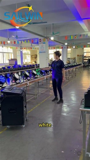 Sailwin Battery powered waterproof LED Par Light with remote control and phone control