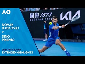 Novak Djokovic v Dino Prizmic Extended Highlights | Australian Open 2024 First Round