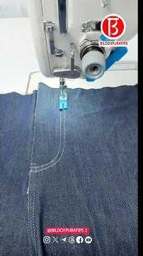 How to make a zipper fly on jeans