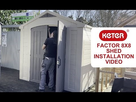 Product Assembly Video: Keter Factor 8x8 Shed