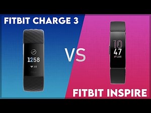 Fitbit Charge 3 vs Fitbit Inspire Comparison