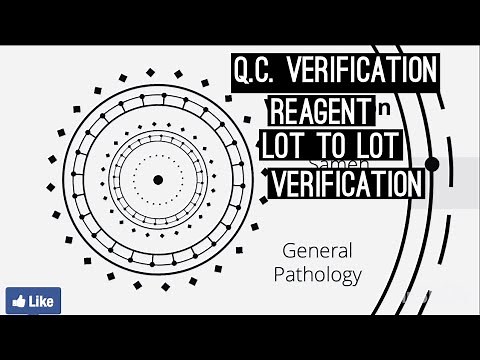 Quality Control verification, new reagent lot verification