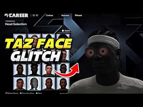 *NEW* HOW TO GET ANY TAZ FACE GLITCH AFTER PATCH IN NBA 2k26! *FILES NEEDED!