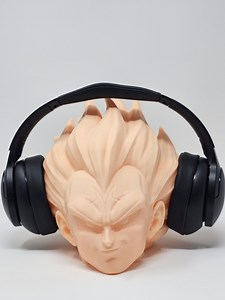 G0KU Headphone Stand | Anime Headset Stand | Perfect Gamer Gift Headphone Holder| Paintable Bust | 3D Printed - Etsy