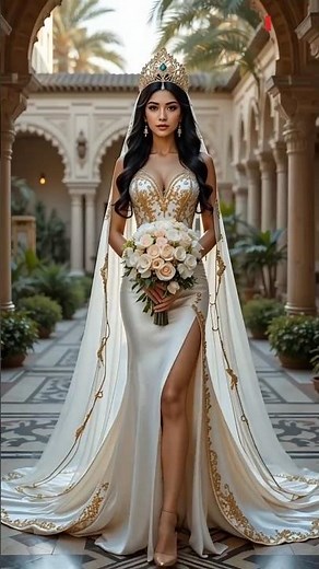 👰‍♀️Disney Princesses as Brides #aiart #disneyai #brides #weddingdress #fashion