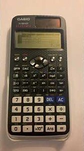 Square of Sums , ANOVA CASIO 991 EX Square of Sums