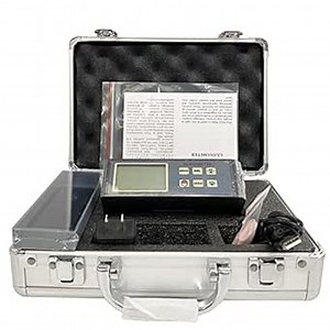 Tri-Angle Glossmeter 20° 60° 85°Gloss Meter Multi Angle Gloss Meter 20 60 85 Degree Gloss Meter Tester Instrument with Measuring Range 0.1 to 200 GU Accuracy ±1.0GU