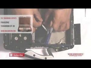How to install the Fingerprint Reader in a Panasonic Toughbook CF-30