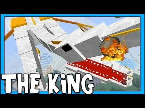 Minecraft - Crazy Craft 2.2 - BATTLING THE KING!! [78]