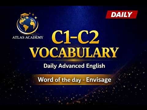 22. Envisage | C1- C2 Advanced Vocabulary