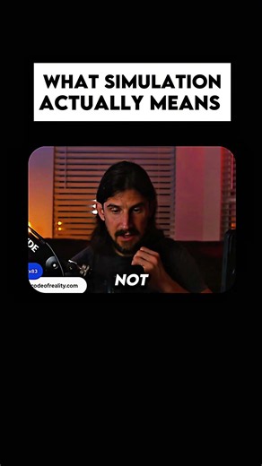 "Simulation" does not mean fake or a mere replica.